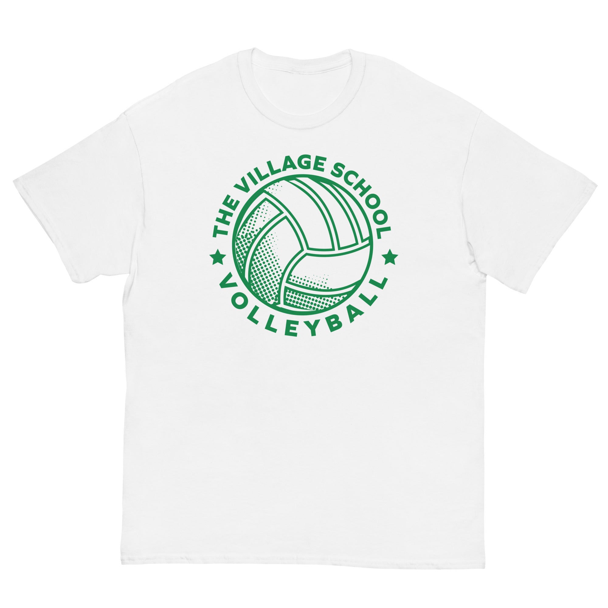 The Village School Volleyball Mens Classic Tee