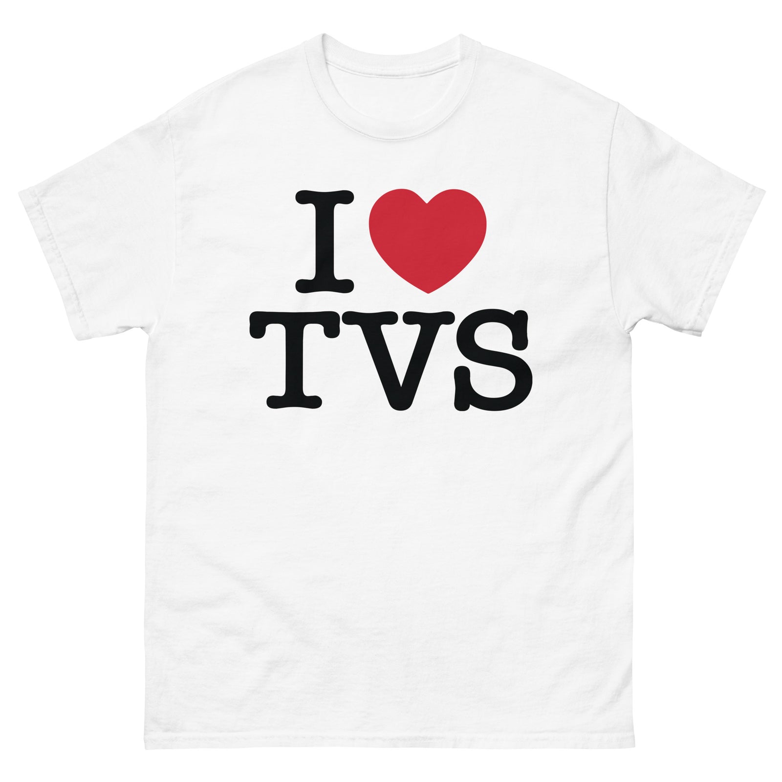 The Village School I Heart TVS Mens Classic Tee