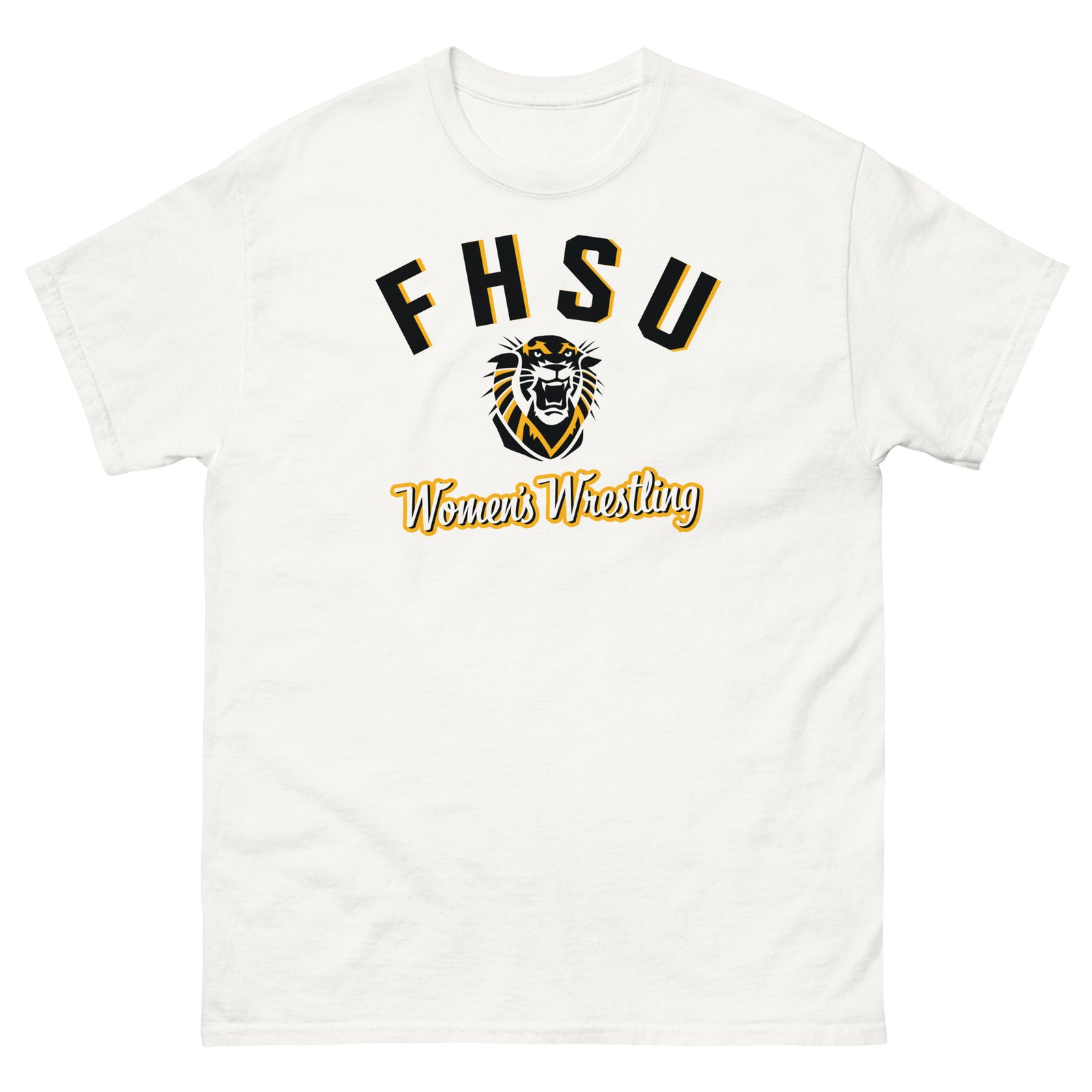 Fort Hays Women's Wrestling Mens Classic Tee