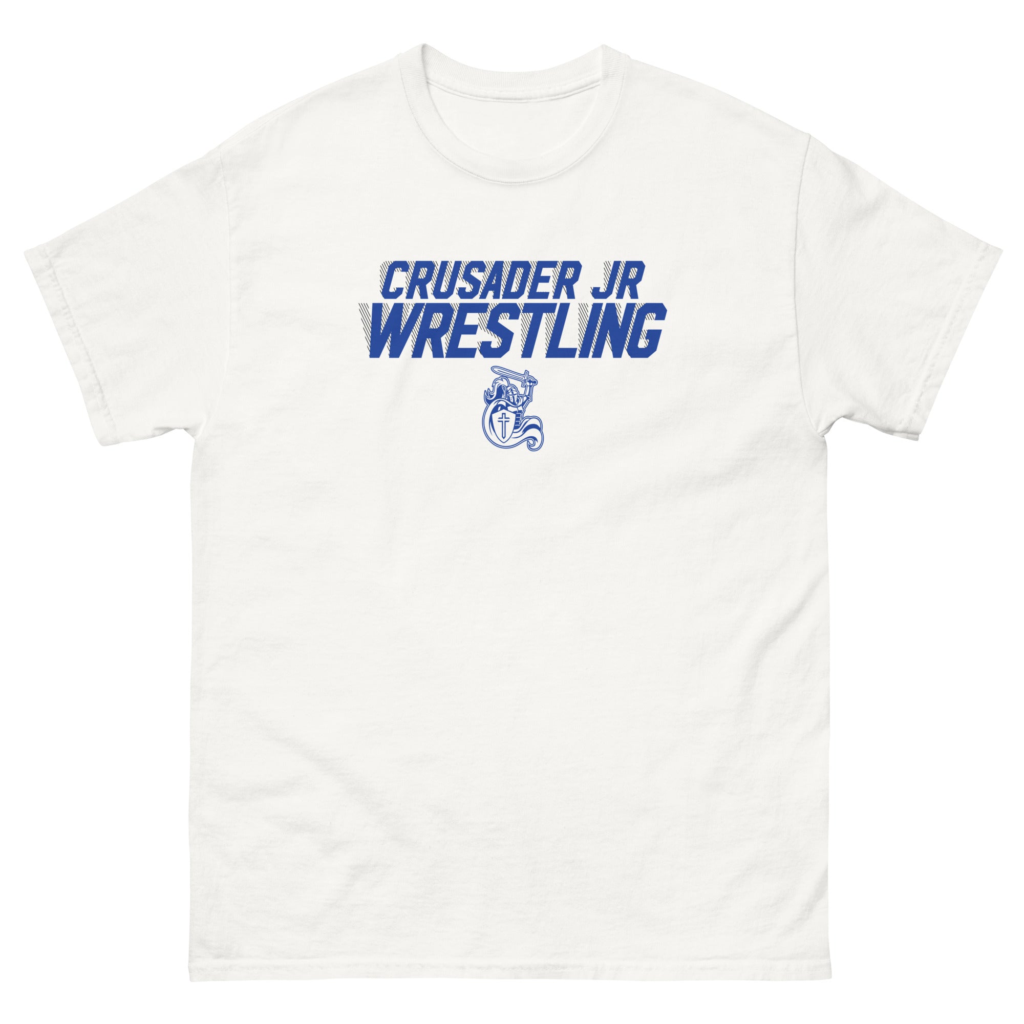 Crusader Jr. Wrestling Mens Classic Tee