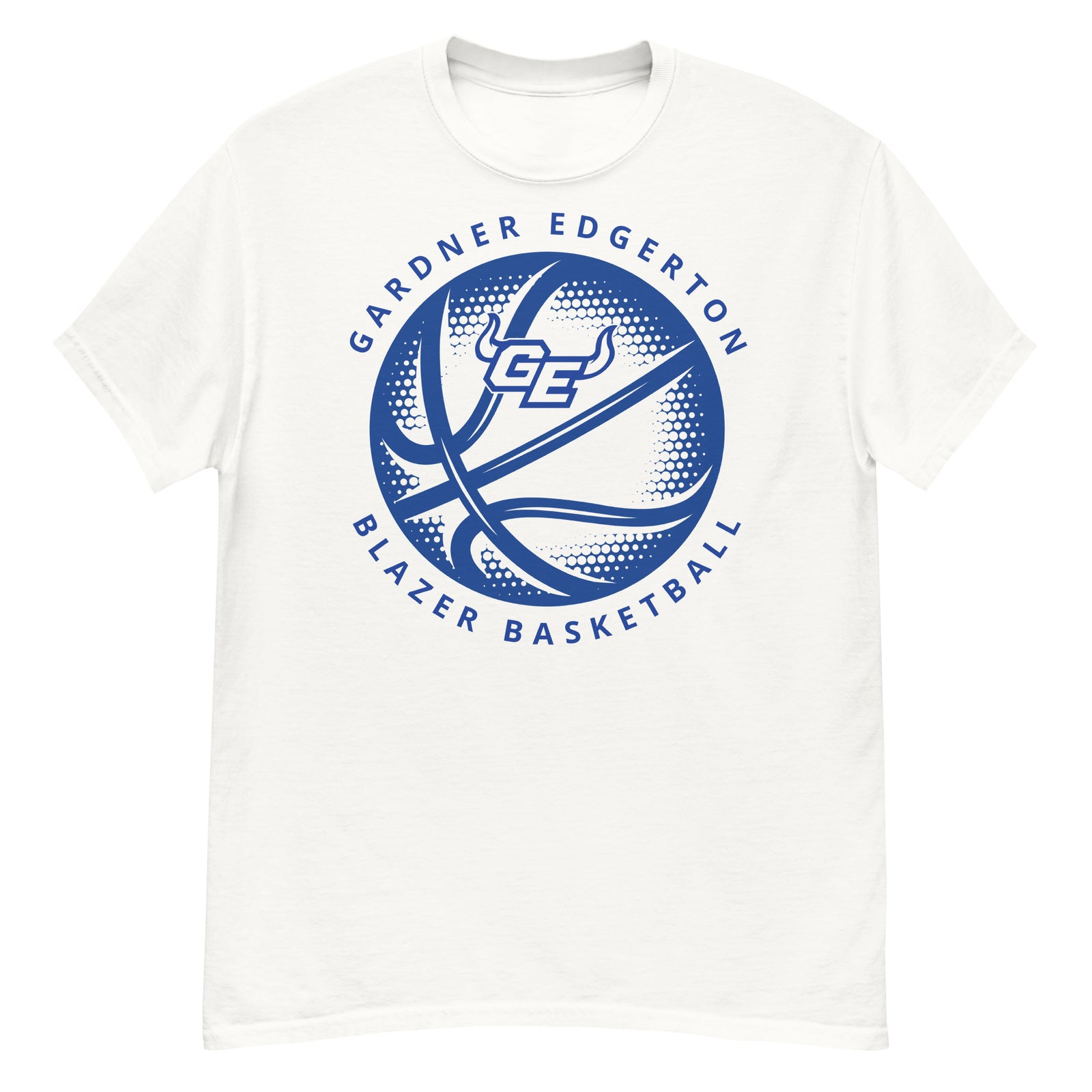 Gardner Edgerton Girl's Basketball Blazer Basketball Mens Classic Tee