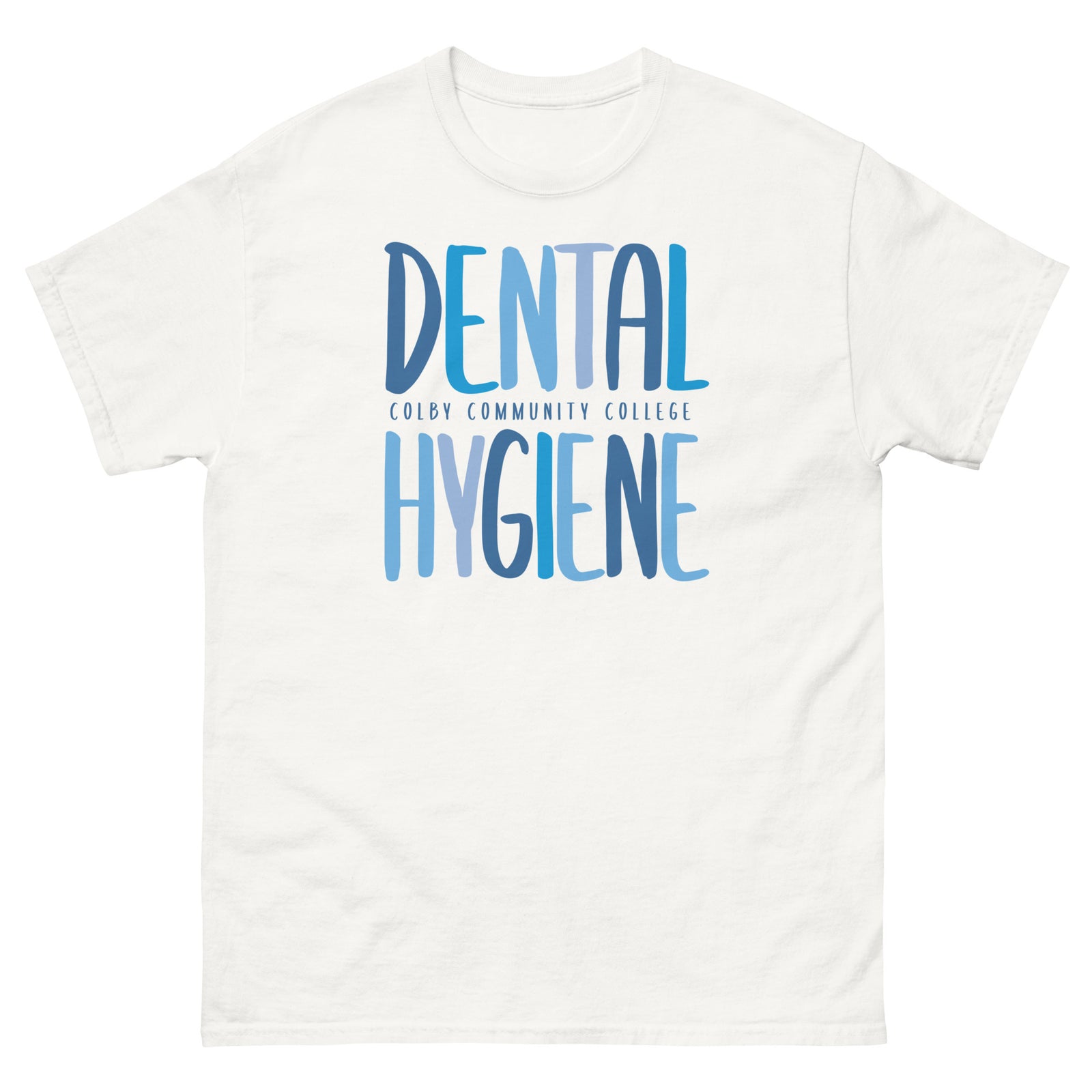 Colby Community College Dental Hygiene Men's classic tee