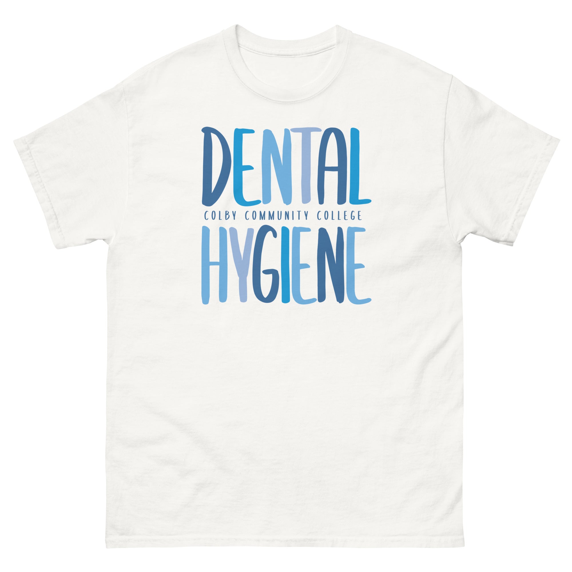Colby Community College Dental Hygiene Men's classic tee