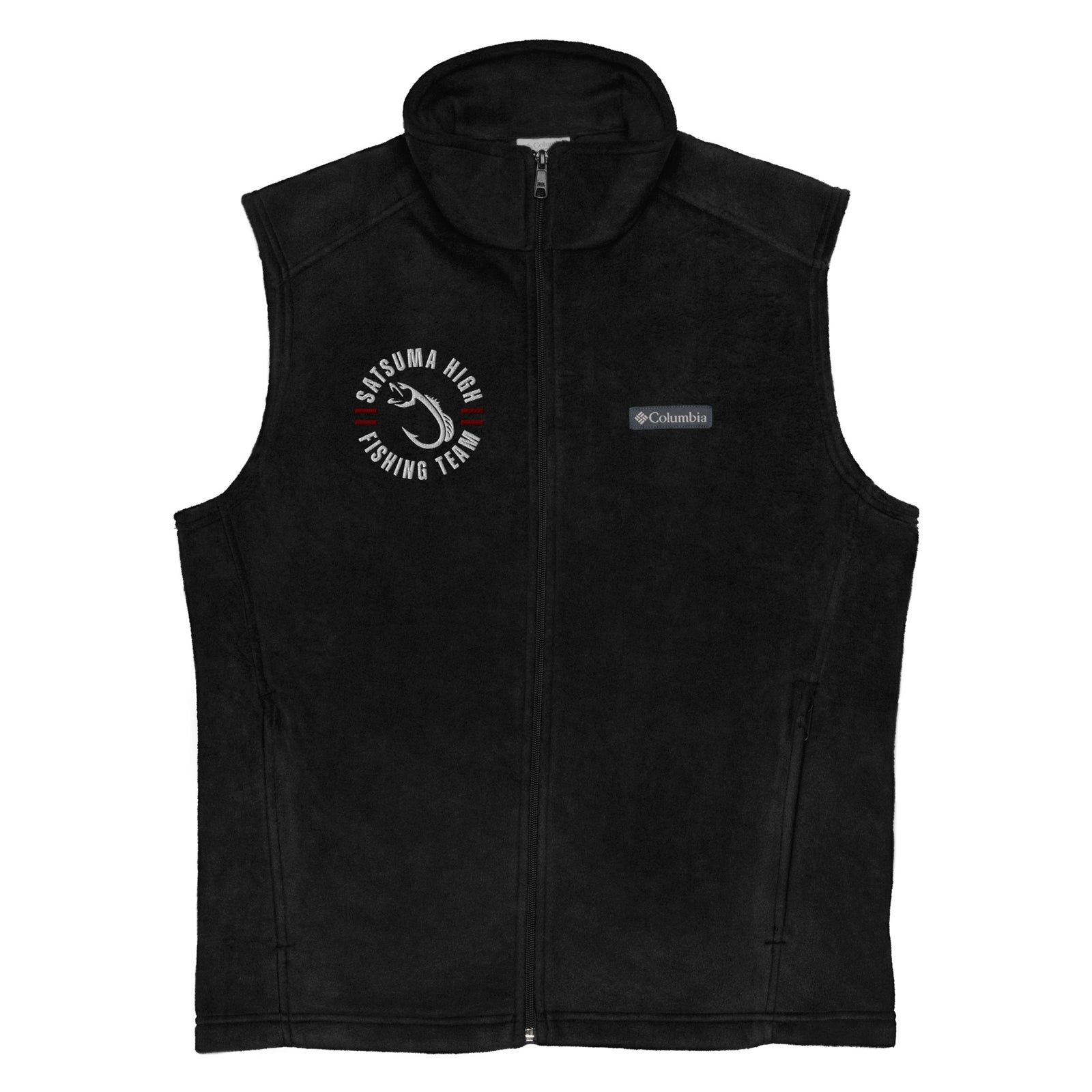 Satsuma Fishing Team  Mens Columbia Fleece Vest