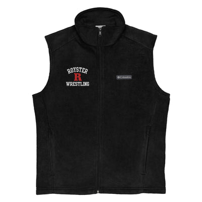 Royster Rockets Wrestling Mens Columbia Fleece Vest