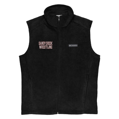 Sandy Creek Wrestling Mens Columbia Fleece Vest