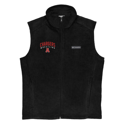 Albuquerque Academy Wrestling Mens Columbia Fleece Vest