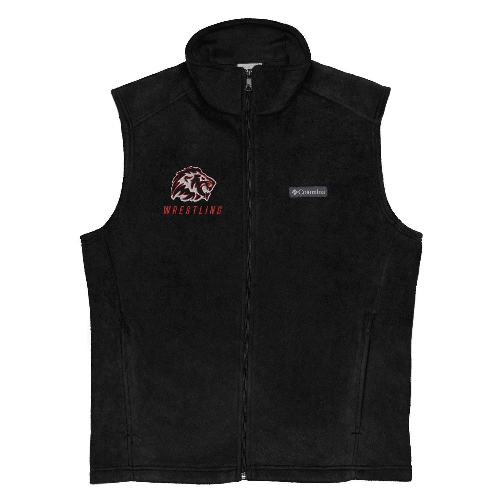 Lansing Wrestling  Mens Columbia Fleece Vest