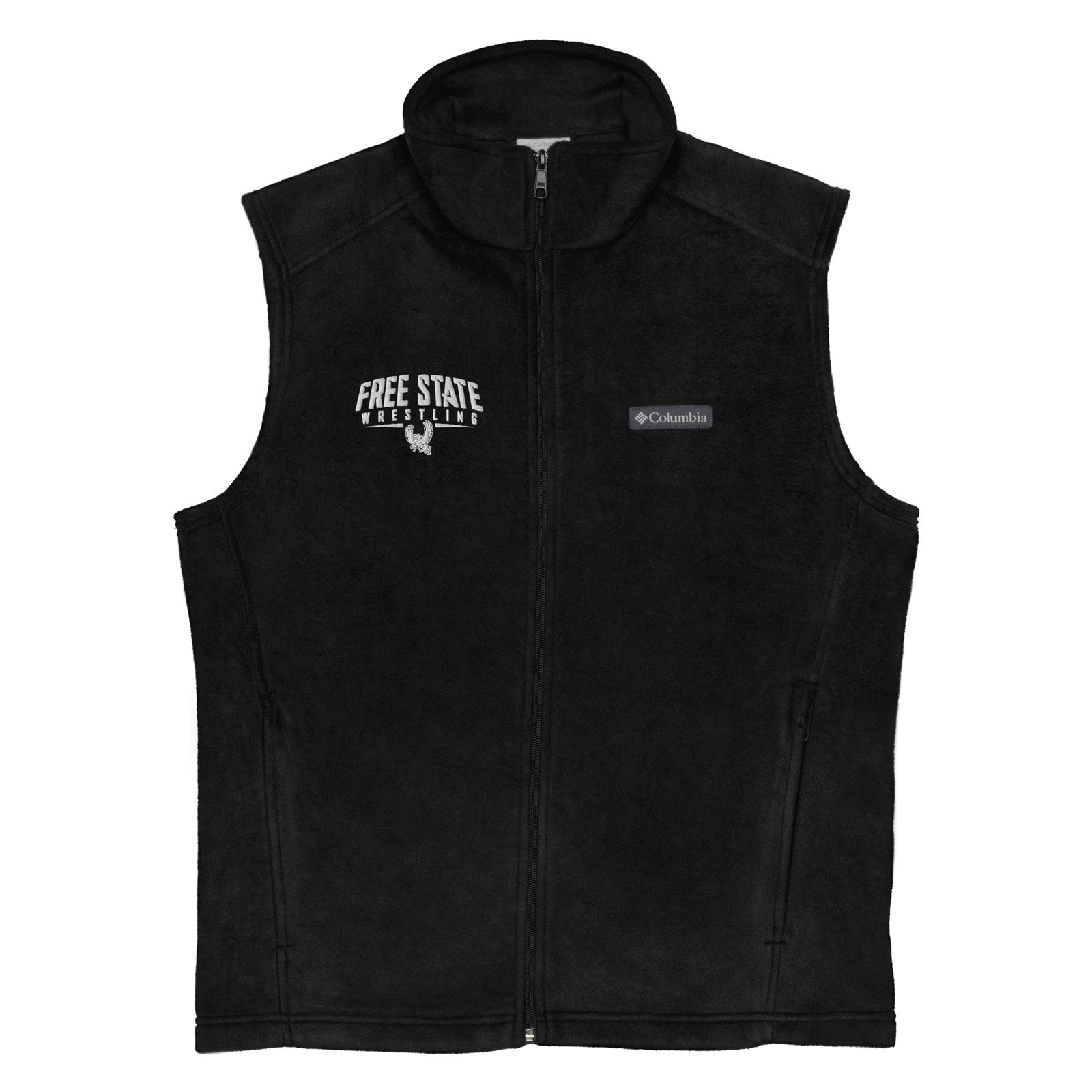 Lawrence Free State Wrestling Mens Columbia Fleece Vest