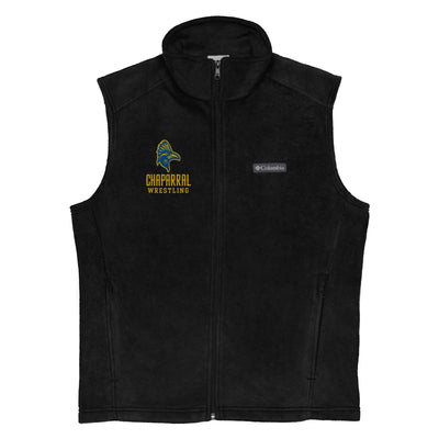 Chaparral High School Wrestling Mens Columbia Fleece Vest