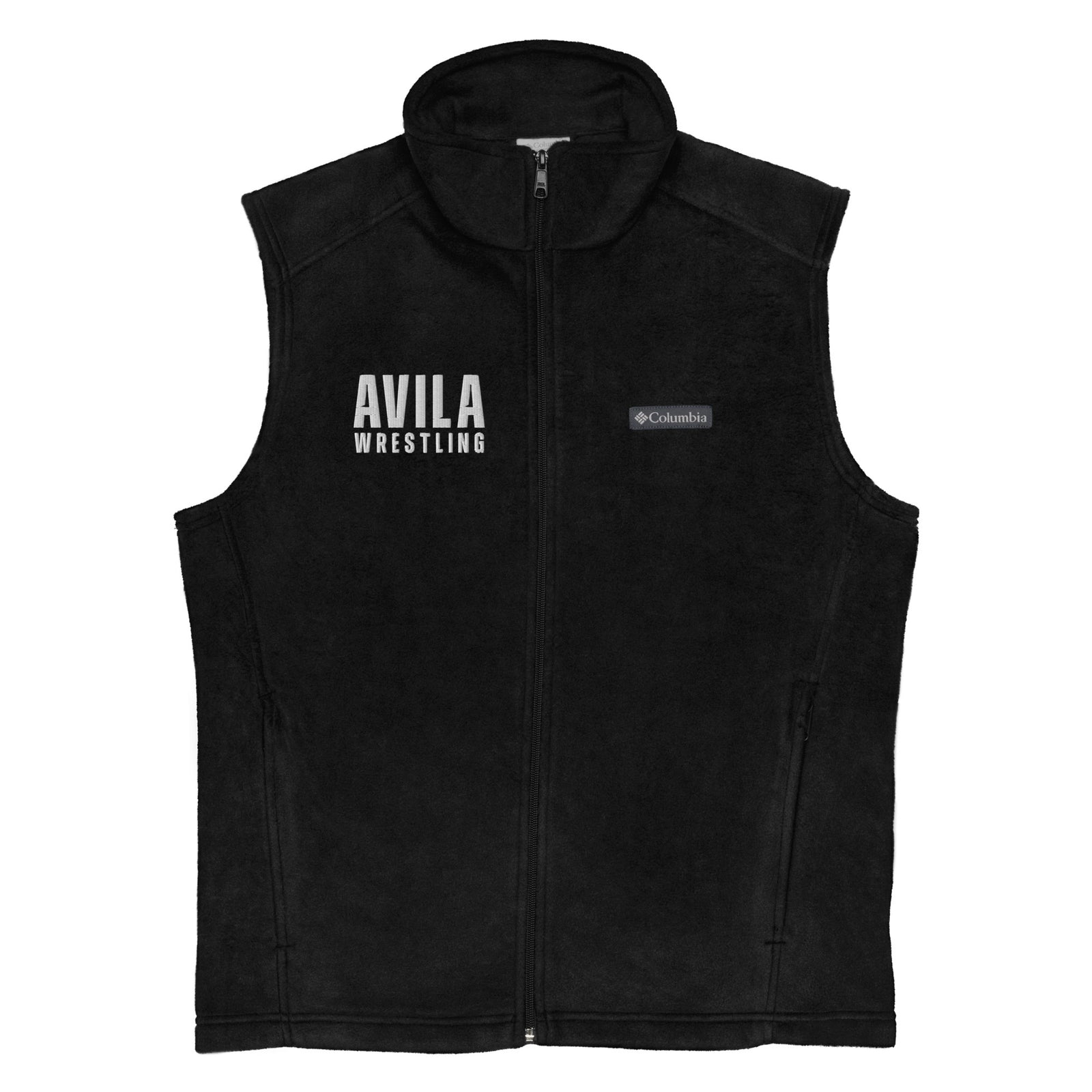 Avila Wrestling Mens Columbia Fleece Vest
