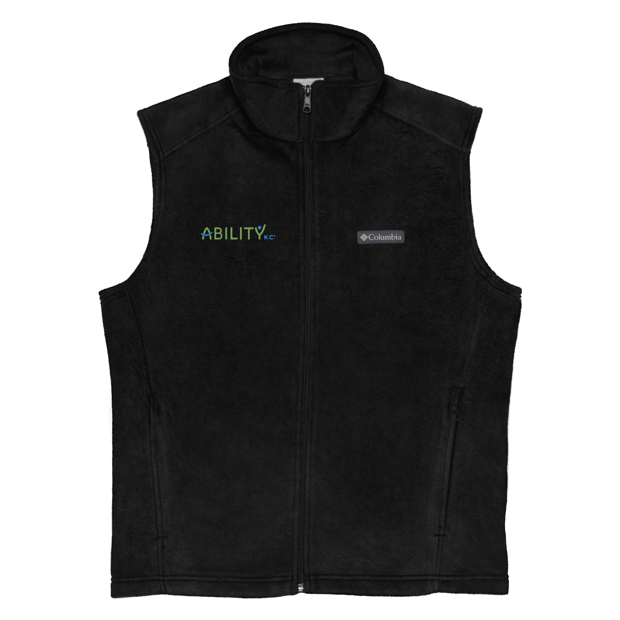 Ability KC Mens Columbia Fleece Vest