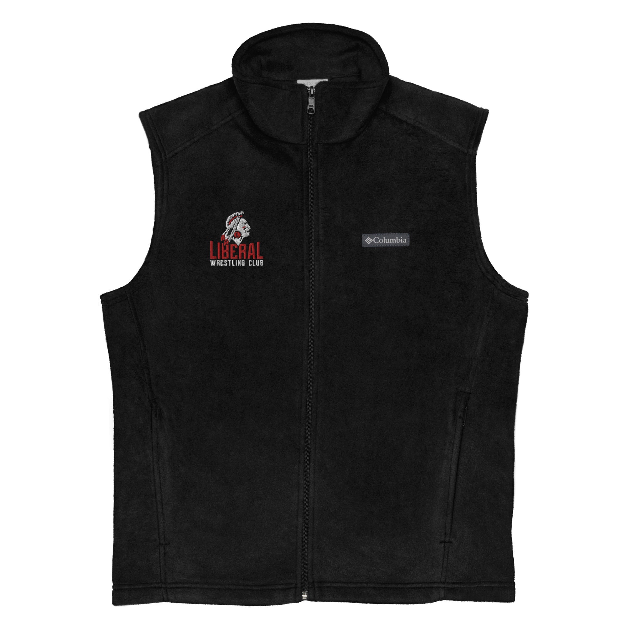 Liberal Wrestling Club Mens Columbia Fleece Vest