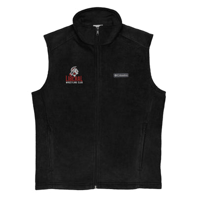 Liberal Wrestling Club Mens Columbia Fleece Vest