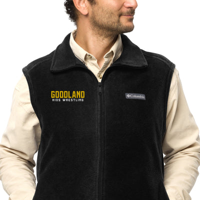 Goodland Kids Wrestling Mens Columbia Fleece Vest