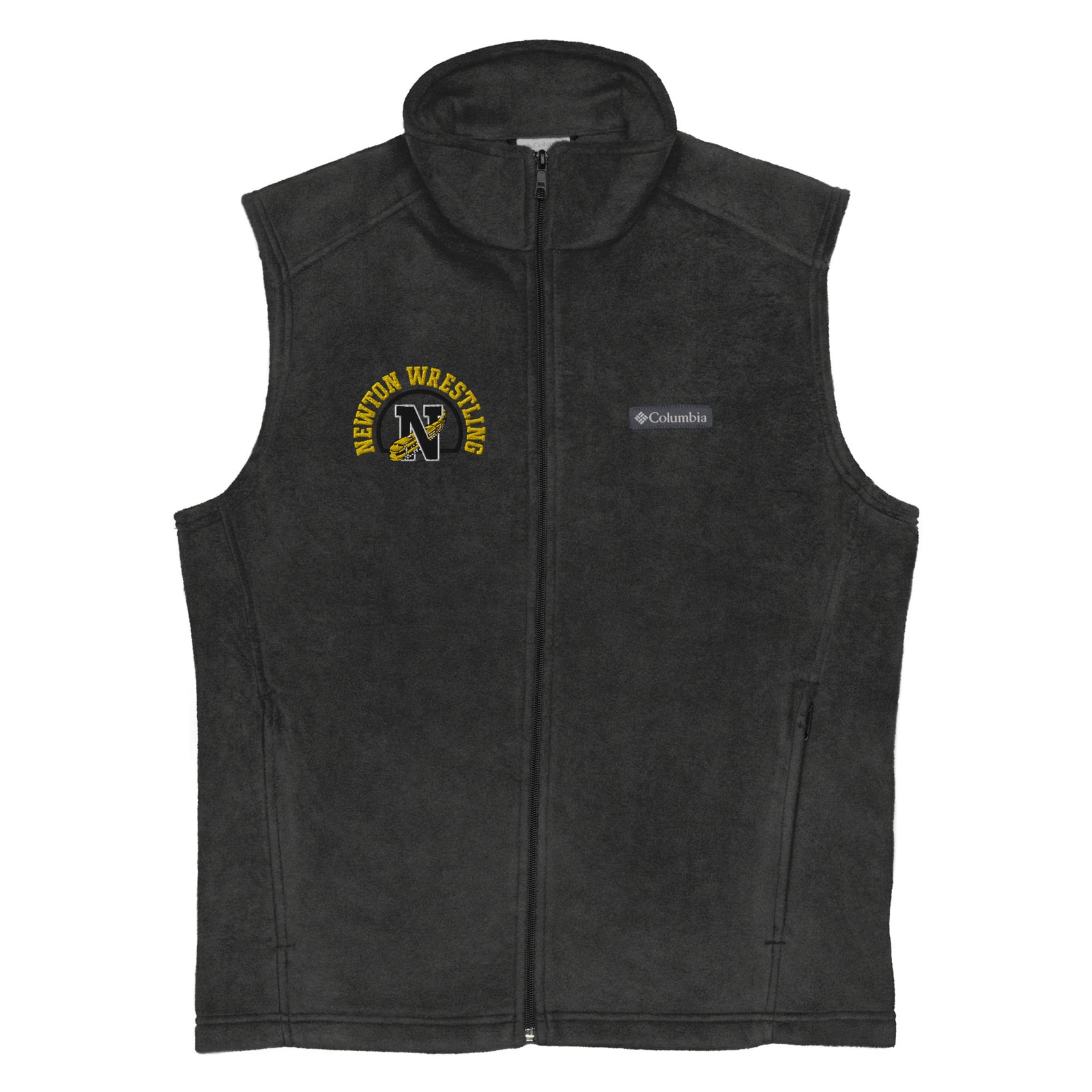 Newton High School Wrestling  Mens Columbia Fleece Vest
