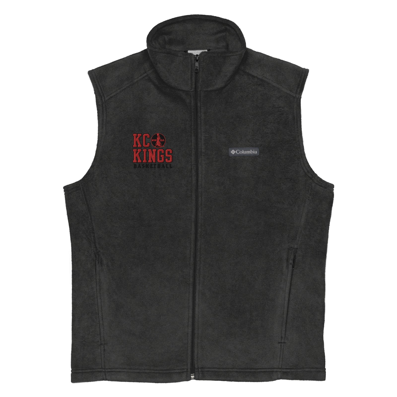 KC Kings Basketball Mens Columbia Fleece Vest