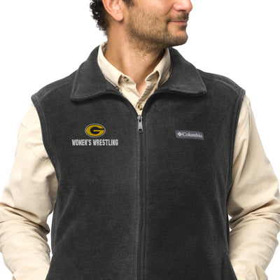 Goodland Wrestling Women's Wrestling  Mens Columbia Fleece Vest