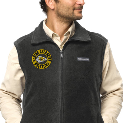 McMinn Cherokees Wrestling Mens Columbia Fleece Vest