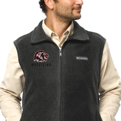 Lansing Wrestling  Mens Columbia Fleece Vest