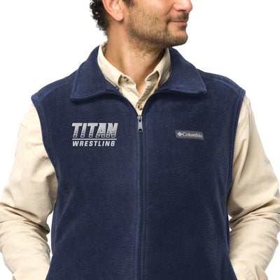 Lee's Summit West Wrestling Mens Columbia Fleece Vest