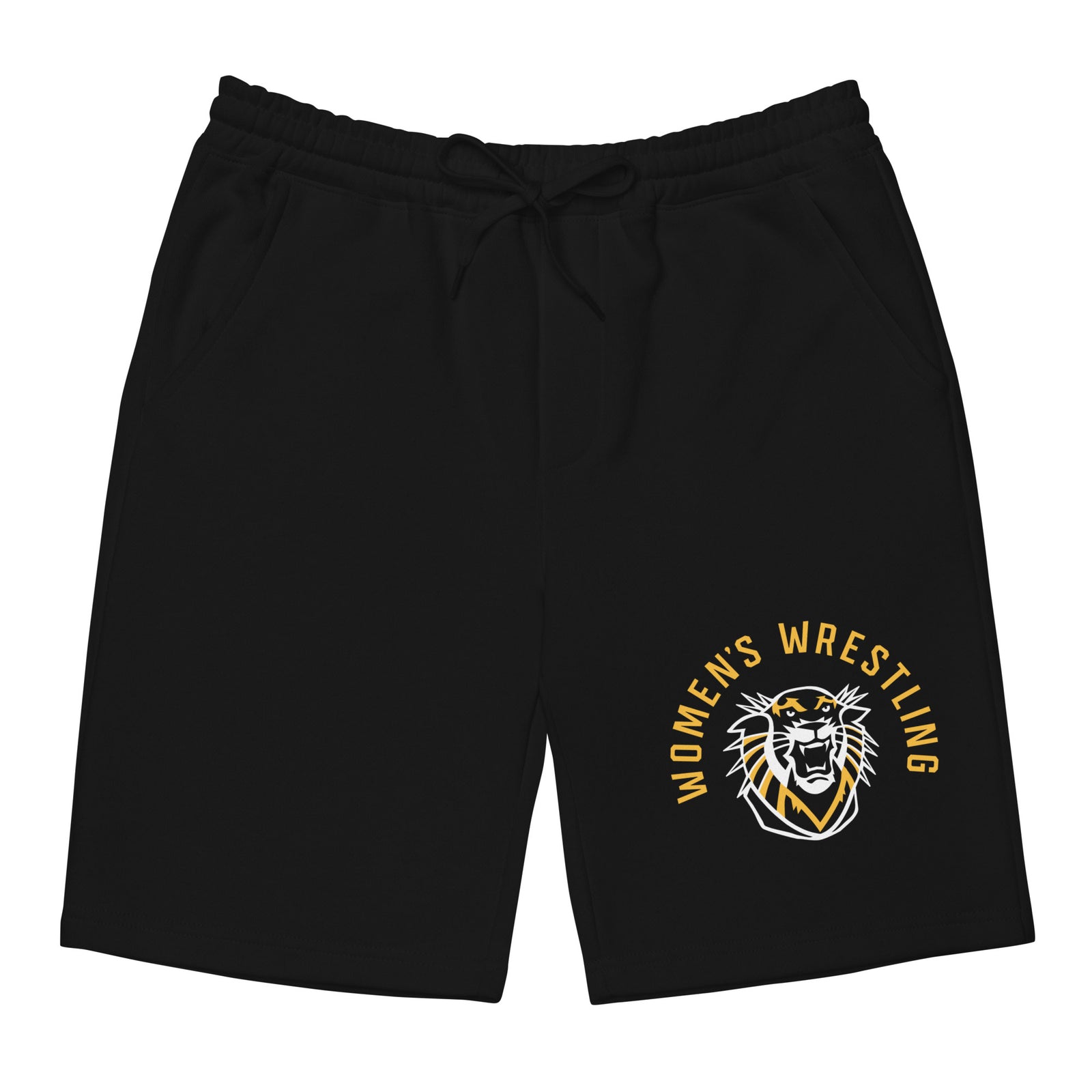 Fort Hays Women's Wrestling Mens Fleece Shorts