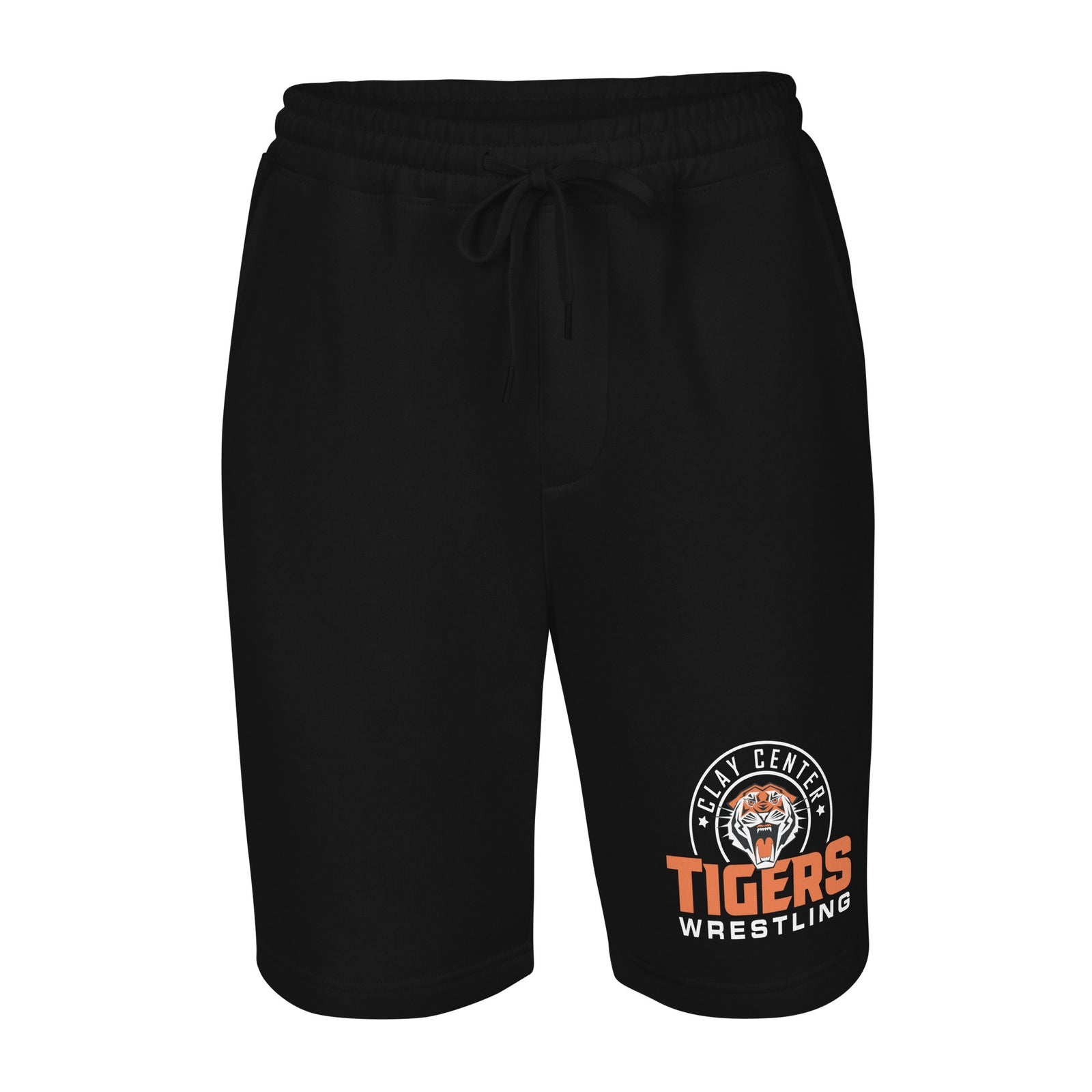 Clay Center Wrestling Mens Fleece Shorts