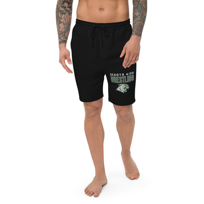 De Soto Kids Wrestling Mens Fleece Shorts