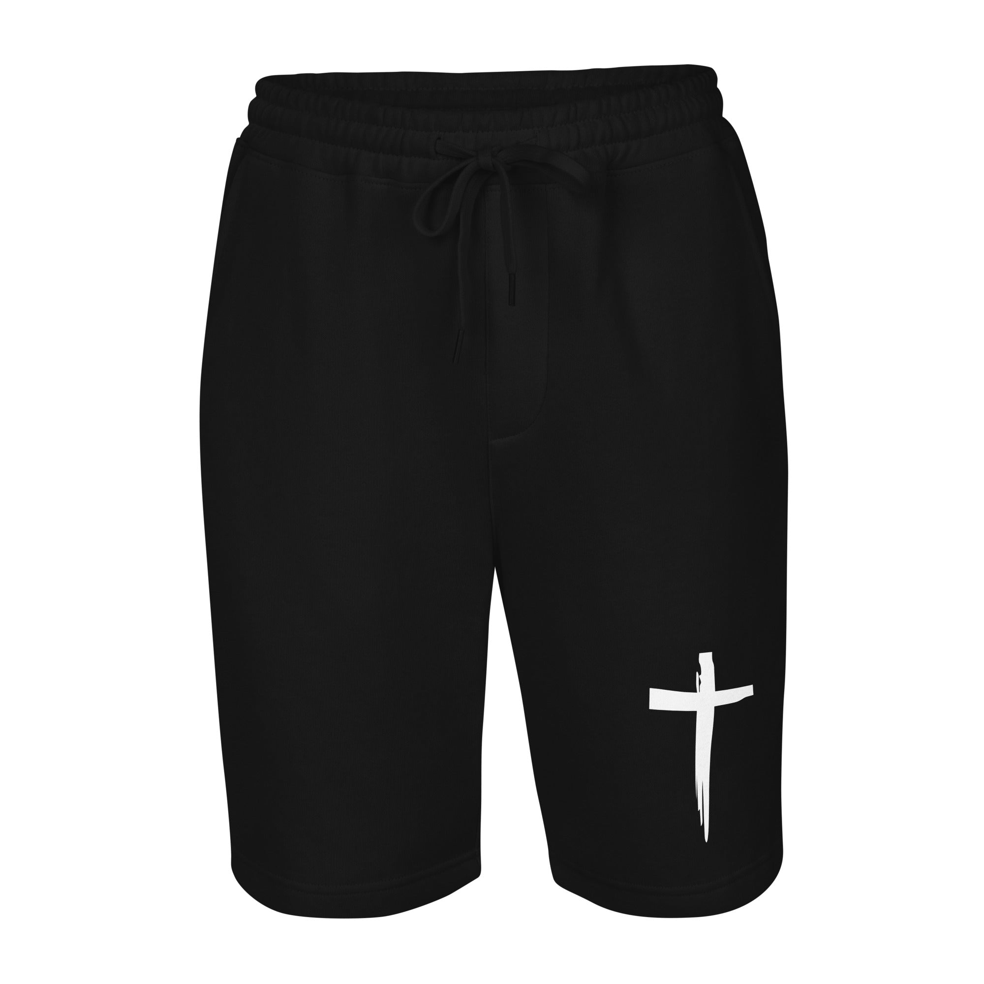 St. Stephen Lutheran Church Cross Only Mens Fleece Shorts