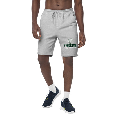 Lawrence Free State Girls Wrestling  Mens Fleece Shorts