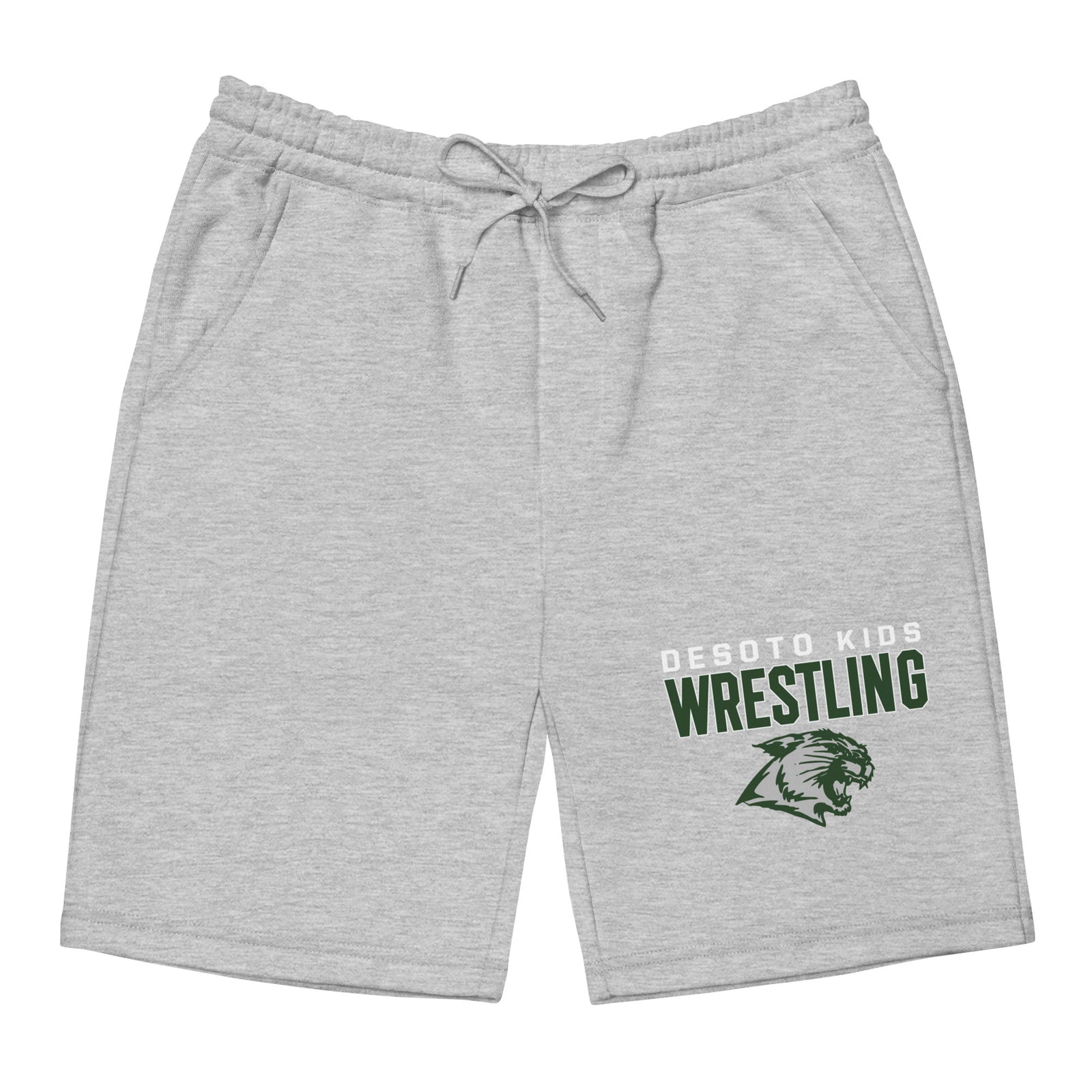 De Soto Kids Wrestling Mens Fleece Shorts