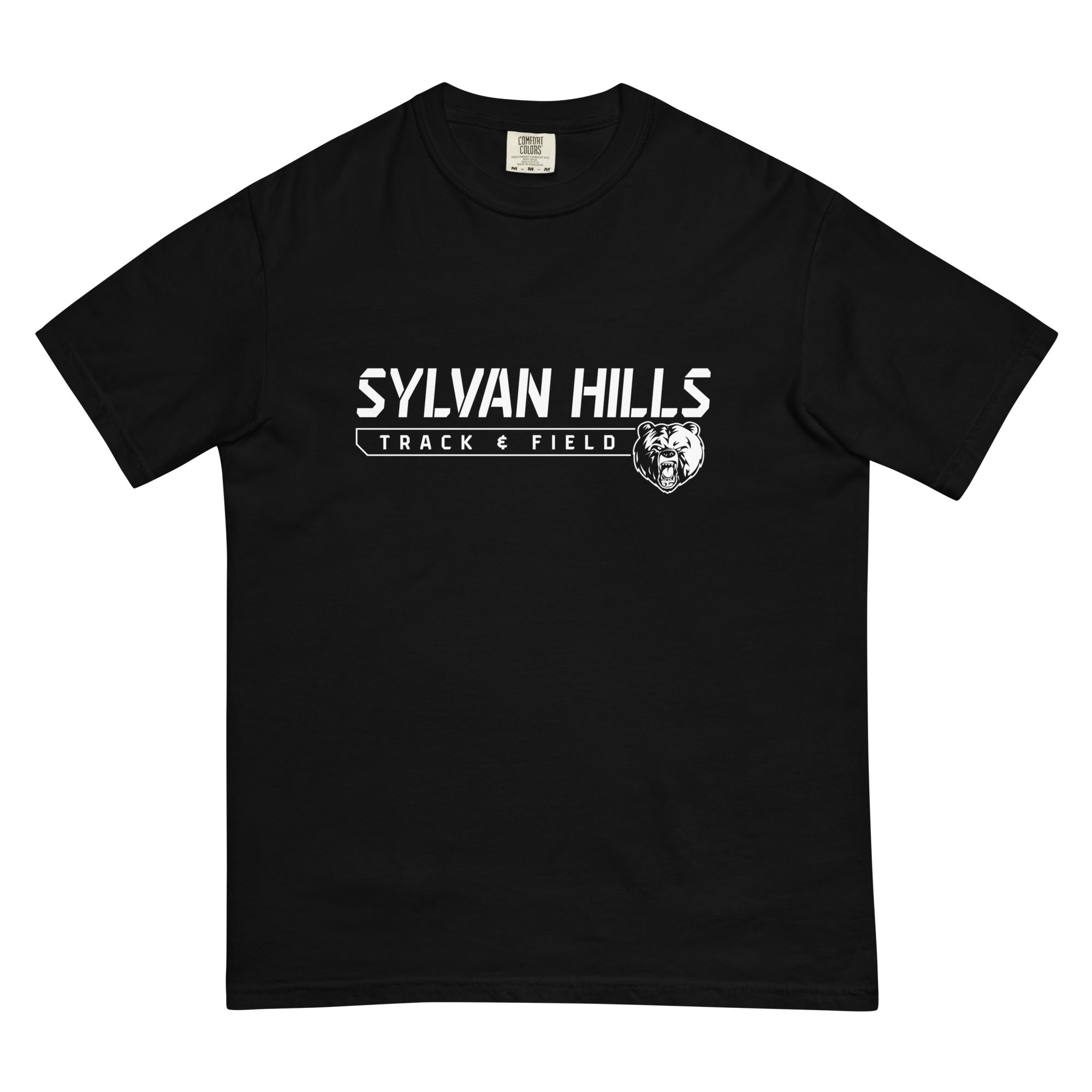Sylvan Hills Track and Field Mens Garment-Dyed Heavyweight T-Shirt