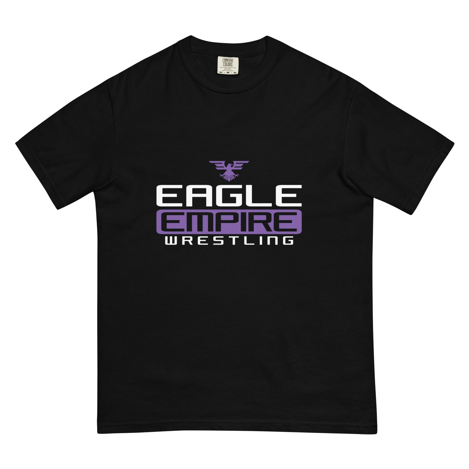 Eagle Empire Wrestling Mens Garment-Dyed Heavyweight T-Shirt