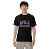 Avila Wrestling Mens Garment-Dyed Heavyweight T-Shirt