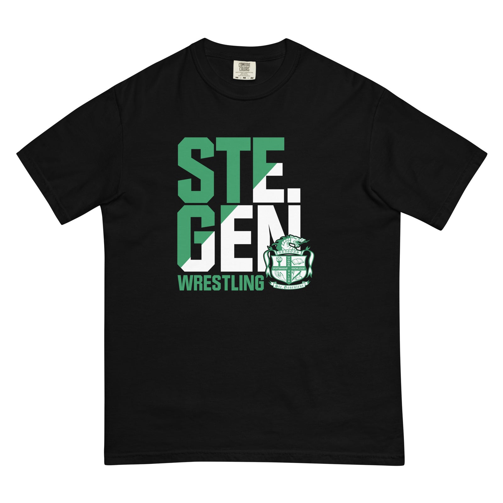 Ste. Genevieve Wrestling Fall 2022 Men’s garment-dyed heavyweight t-shirt