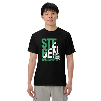 Ste. Genevieve Wrestling Fall 2022 Men’s garment-dyed heavyweight t-shirt