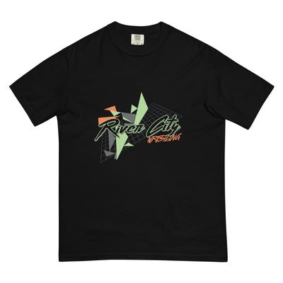 River City Wrestling Club Fall 2022 Men’s garment-dyed heavyweight t-shirt