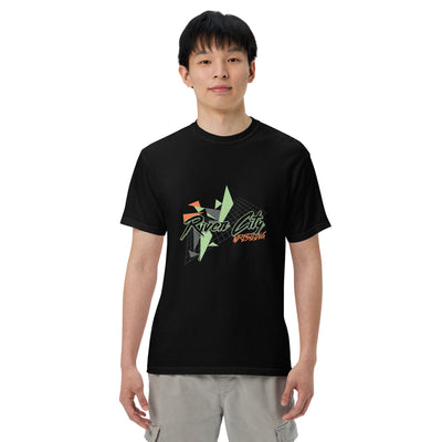 River City Wrestling Club Fall 2022 Men’s garment-dyed heavyweight t-shirt