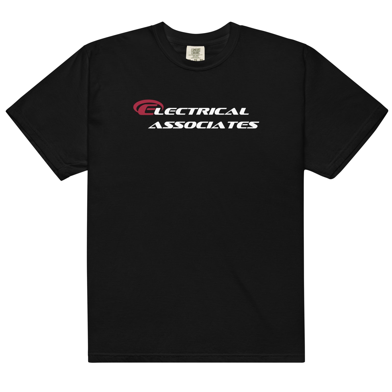 Electrical Associates Mens Garment-Dyed Heavyweight T-Shirt