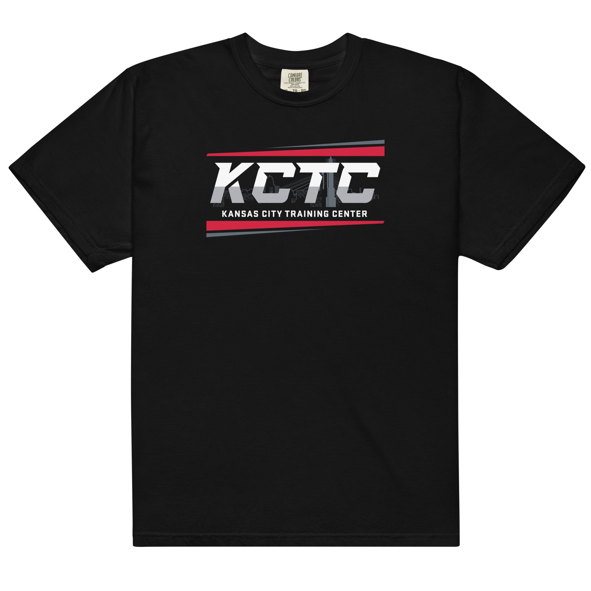 Kansas City Training Center Red Mens Garment-Dyed Heavyweight T-Shirt