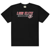Lion Elite Wrestling Mens Garment-Dyed Heavyweight T-Shirt