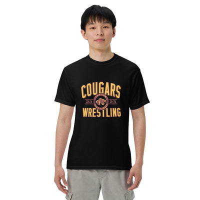 Oakton Wrestling Men’s garment-dyed heavyweight t-shirt