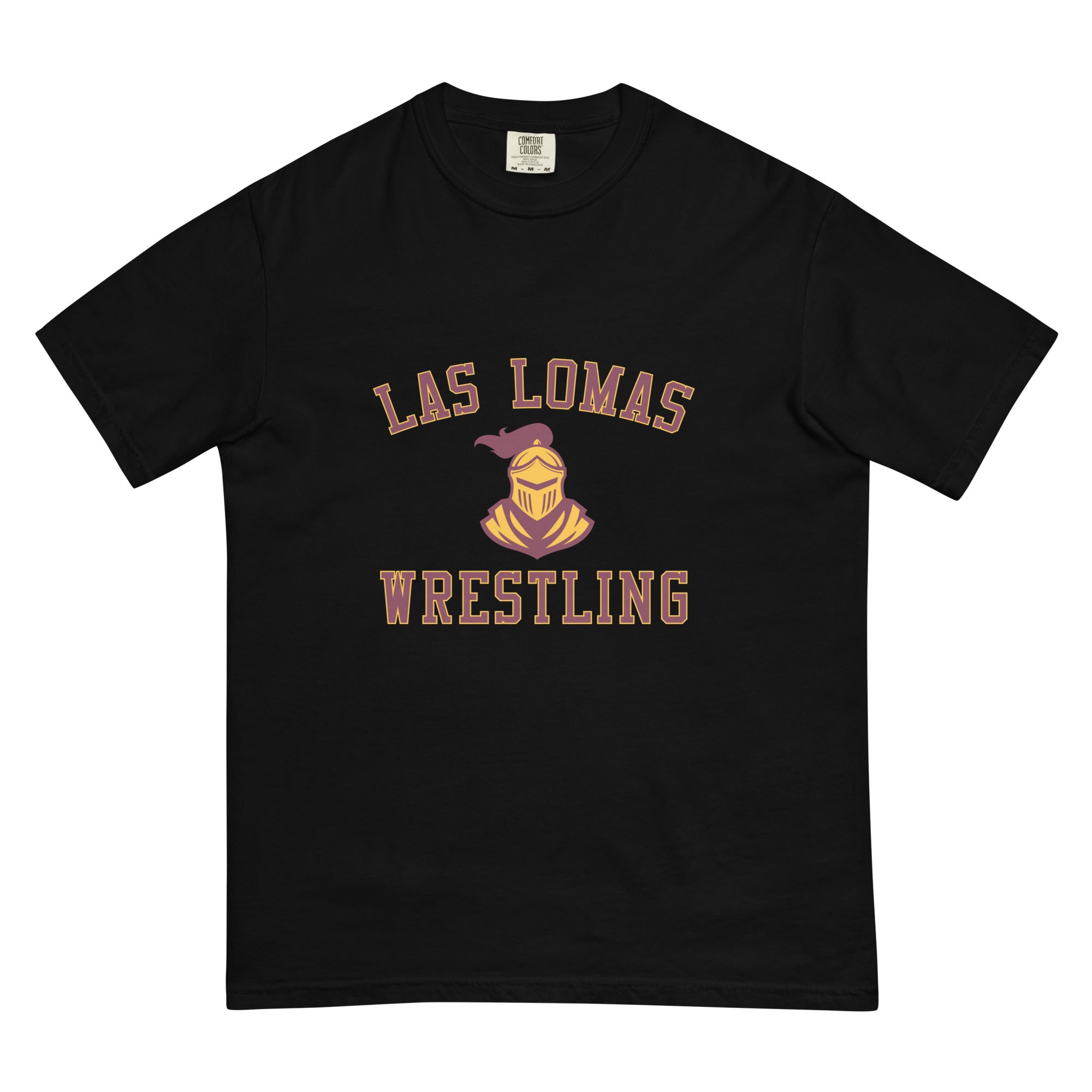 Las Lomas Wrestling Men’s garment-dyed heavyweight t-shirt