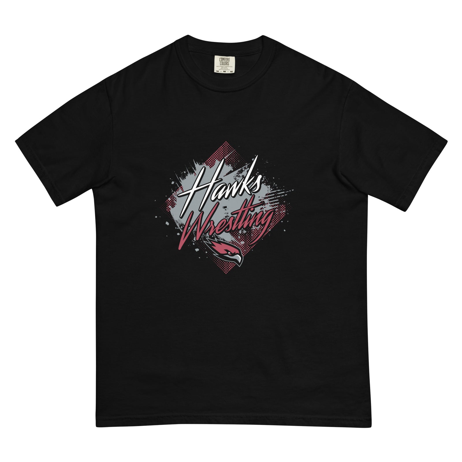 Hillgrove Hawks Wrestling 2022 Men’s garment-dyed heavyweight t-shirt