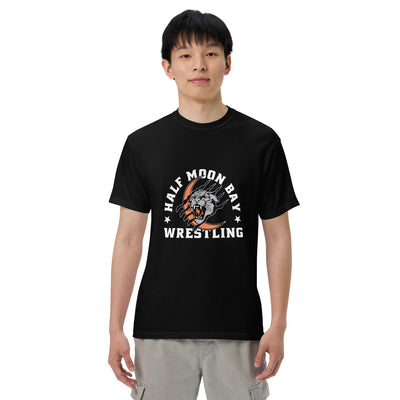 Half Moon Bay Wrestling Men’s garment-dyed heavyweight t-shirt