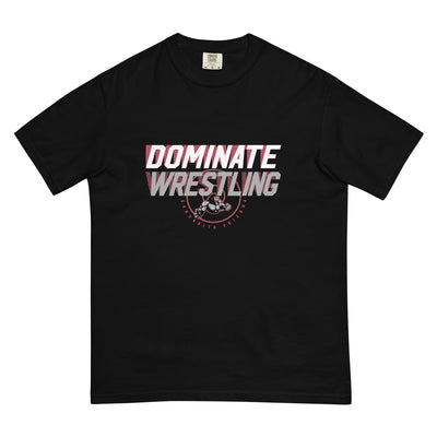 Dominate Wrestling Men’s garment-dyed heavyweight t-shirt