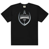 STMS Football Mens Garment-Dyed Heavyweight T-Shirt