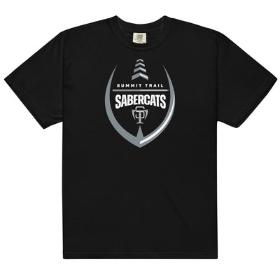 STMS Football Mens Garment-Dyed Heavyweight T-Shirt