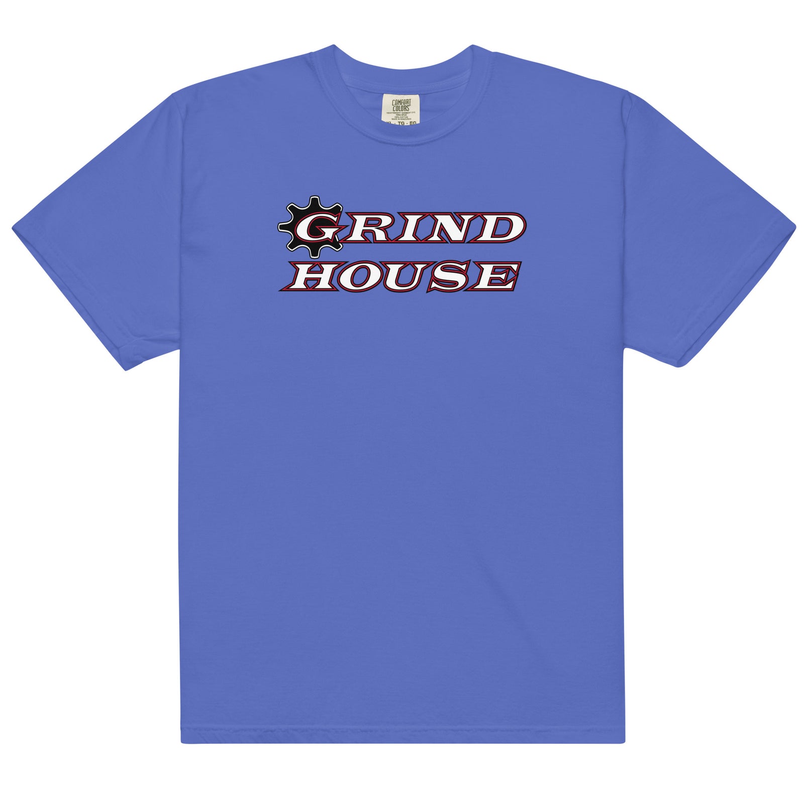 Team Grind House Mens Garment-Dyed Heavyweight T-Shirt