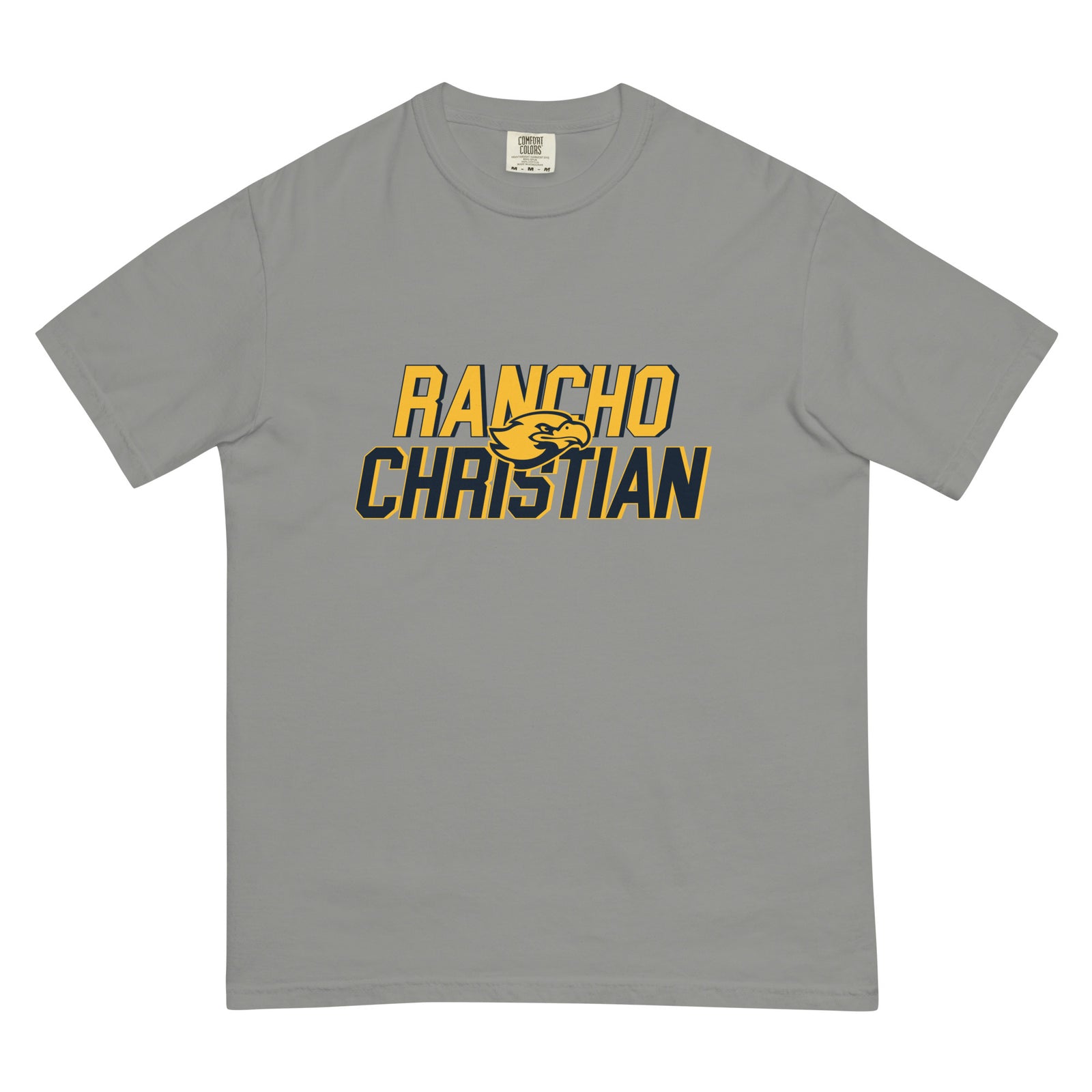Rancho Christian High School Mens Garment-Dyed Heavyweight T-Shirt